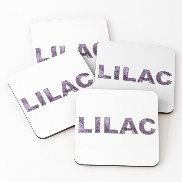 Item preview, Lilac Block Letters Text designed and sold by chachels.