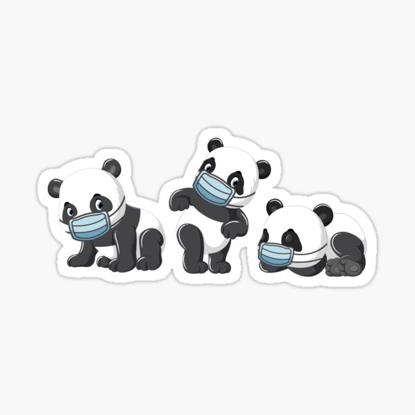 Item preview, Panda Quarantine designed and sold by graphicmeyou.