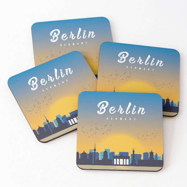 Item preview, Berlin germany Travel Poster designed and sold by louzaartist.