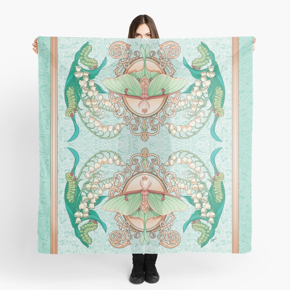 Moon Moth Scarf