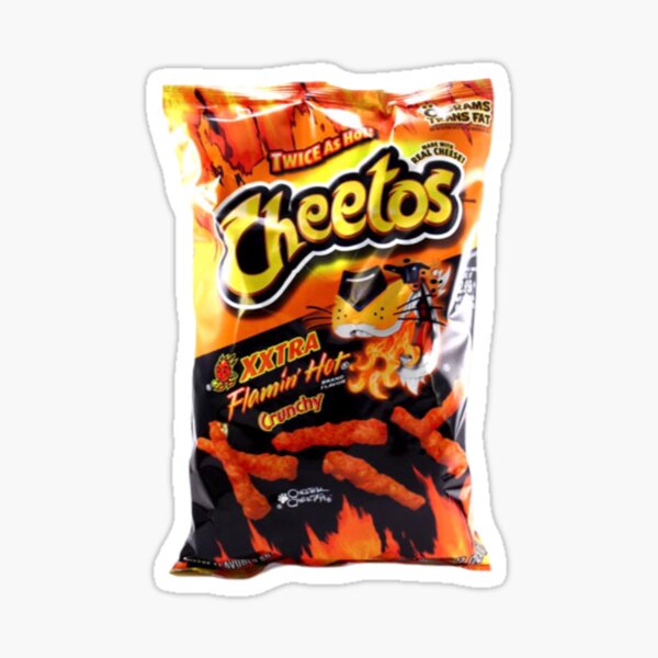 Hot Cheetos Stickers | Redbubble
