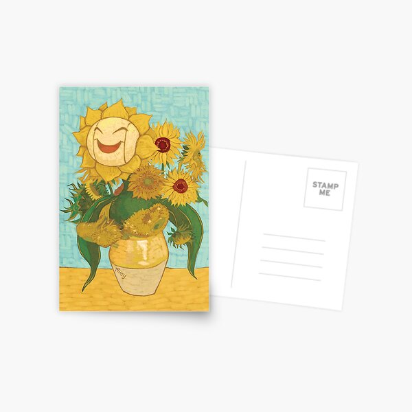 Sunflowers Postcard