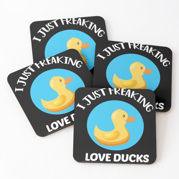 Item preview, I Just Freaking Love Ducks  designed and sold by ANAS MAATI.