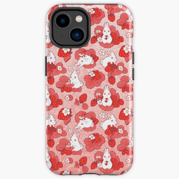 Strawbunny Delight iPhone Tough Case