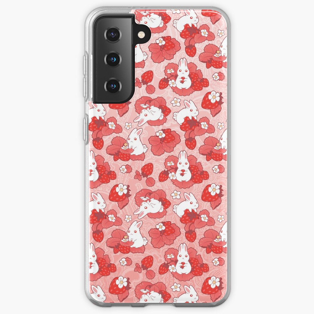 Strawbunny Delight Samsung Galaxy Phone Case
