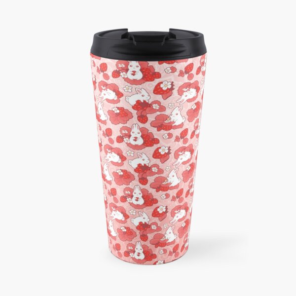 Strawbunny Delight Travel Mug