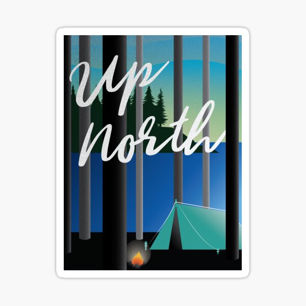 Up North Sticker