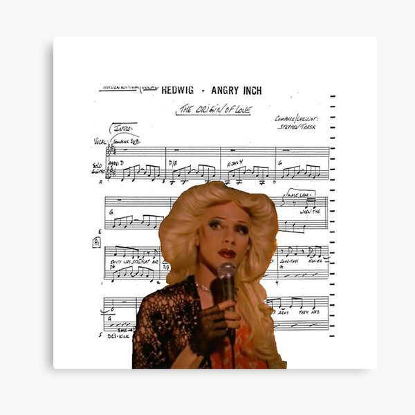 Hedwig And The Angry Inch Canvas Prints for Sale Redbubble