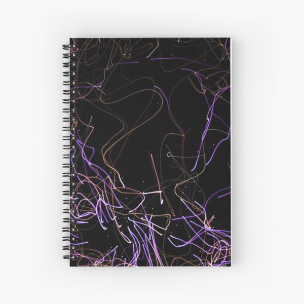 Item preview, Colorful light streaks on black background designed and sold by philippe souvy.