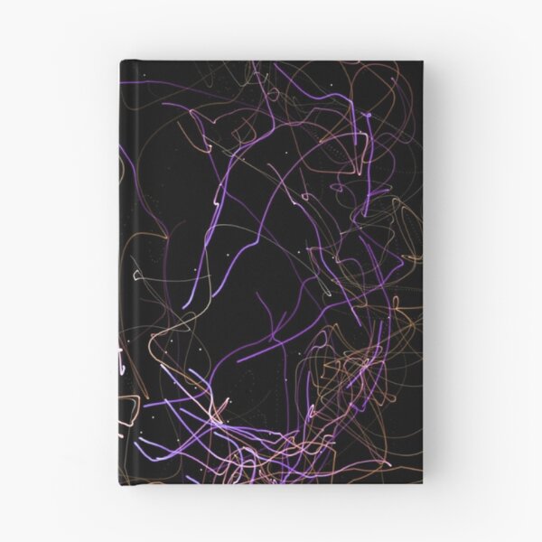 Item preview, Colorful light streaks on black background designed and sold by philippe souvy.