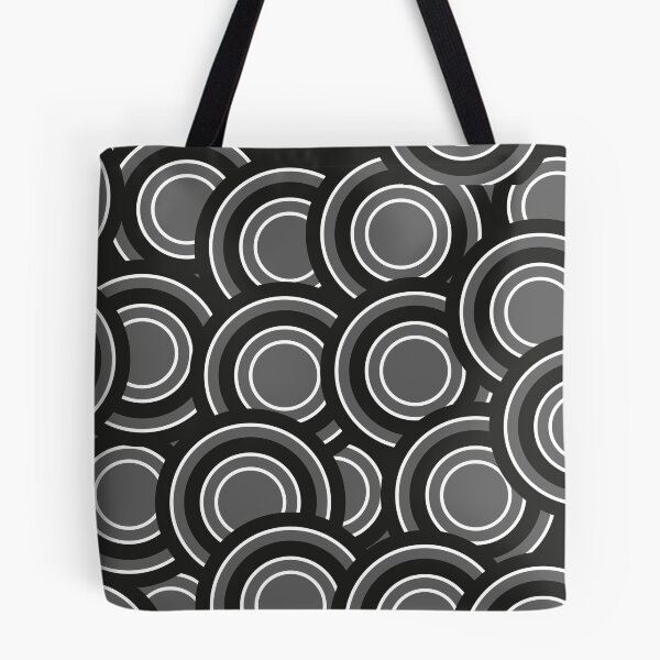 Item preview, gray circles with black medium scale designed and sold by colorofmagic.