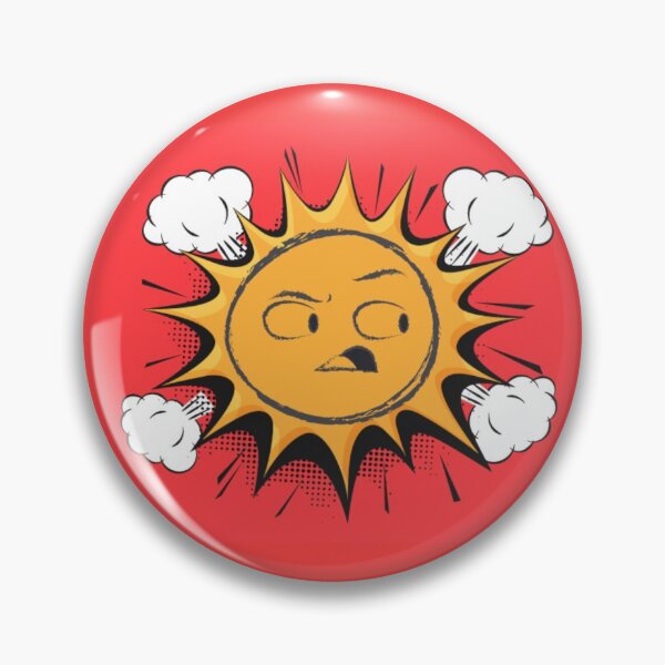 Item preview, Angry Sun Explosion designed and sold by Susan Silva.