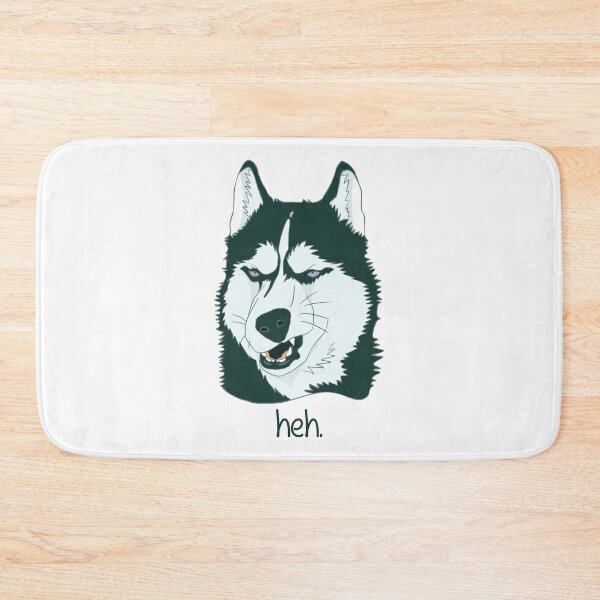 Item preview, Smug And Cheeky Siberian Husky designed and sold by therealsadpanda.