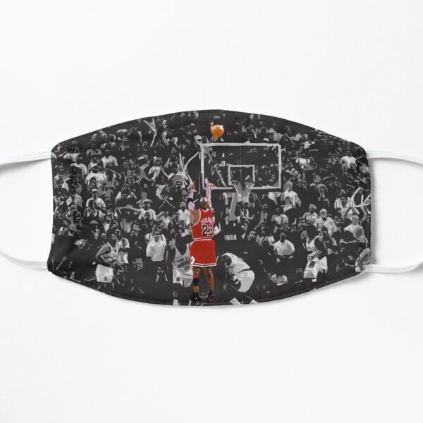 Michael Jordan The Last Shot for Game 6 Flat Mask