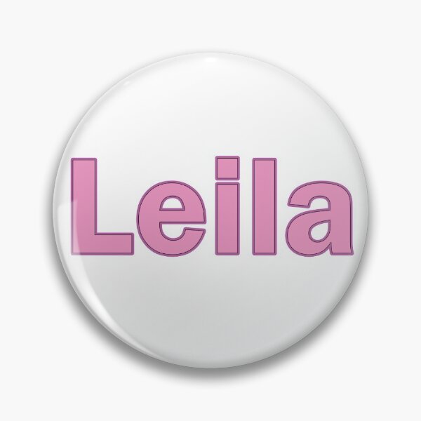 Item preview, Leila pink lettering text designed and sold by PrettyDesserted.