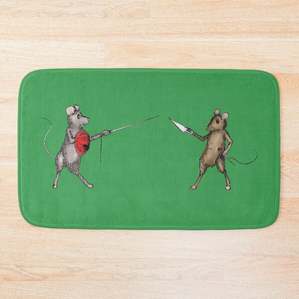 Item preview, Two Mice Duel Fairytale Illustration designed and sold by KristopherBel.