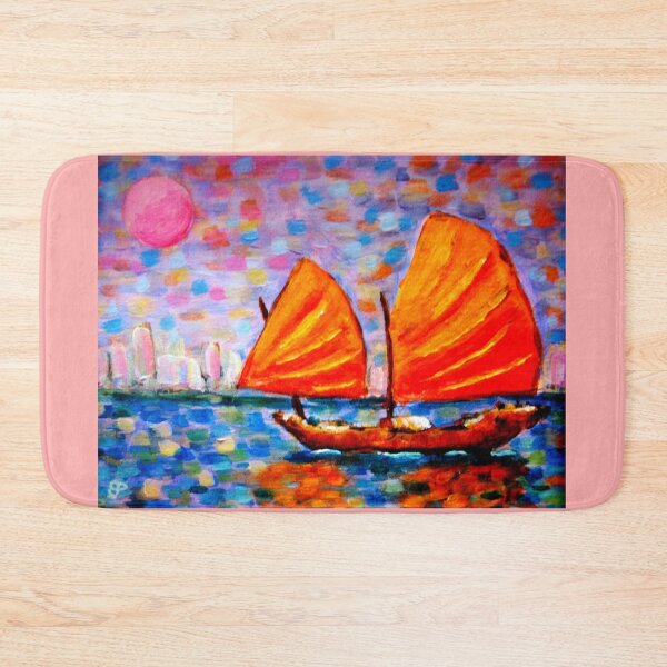 Item preview, Chinese Junk. Art Work designed and sold by Bagsyrose.