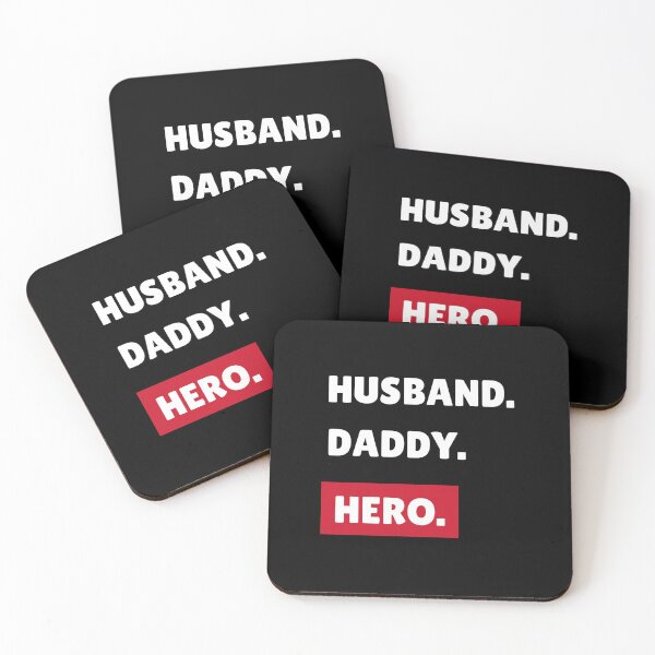 Item preview, Husband Daddy Hero Shirt designed and sold by Atitep.