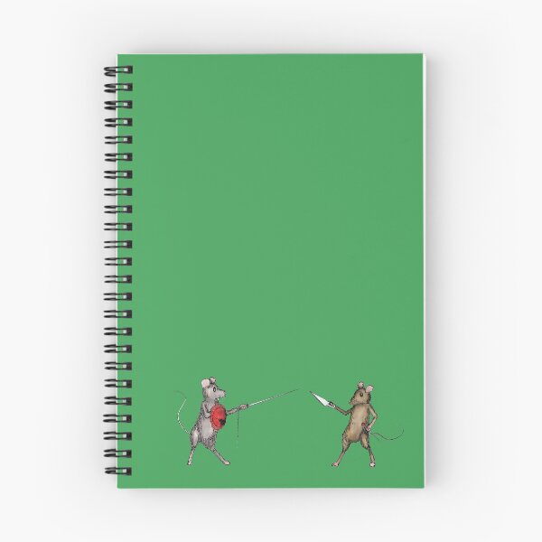 Item preview, Two Mice Duel Fairytale Illustration designed and sold by KristopherBel.