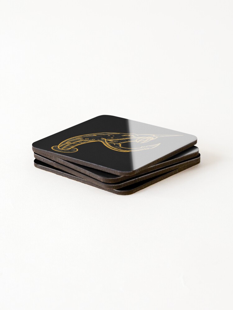 Thumbnail 4 of 5, Coasters (Set of 4), python snake designed and sold by Dzulhan.