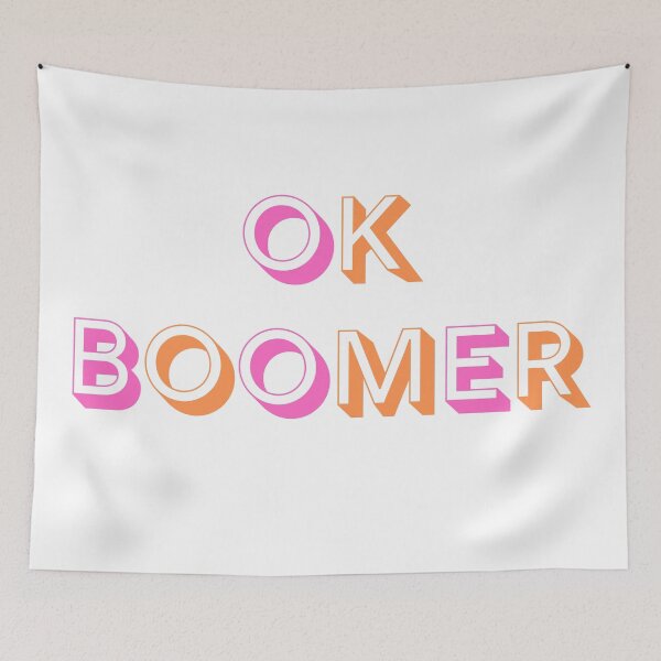 Item preview, Ok Boomer Sticker designed and sold by ItsNikkiArts.