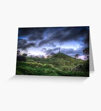 One Tree Hill, Auckland, New Zealand Greeting Card