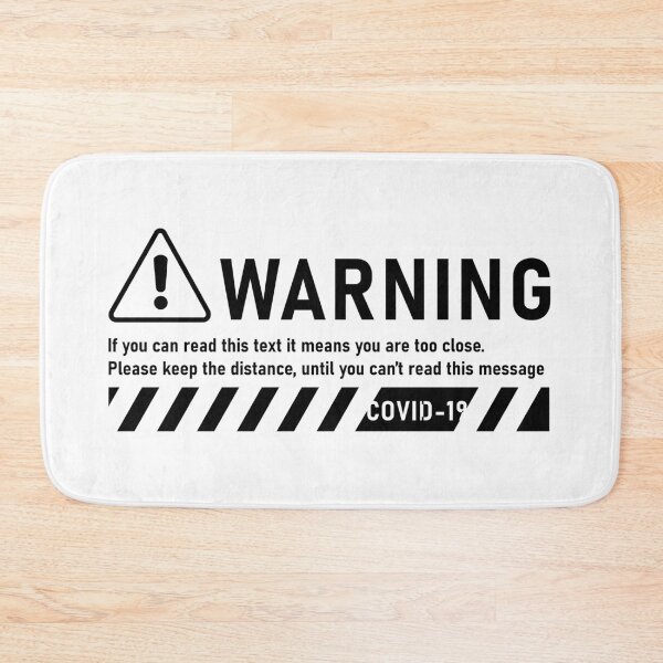 Item preview, Covid-19 Warning designed and sold by bangbangXX.