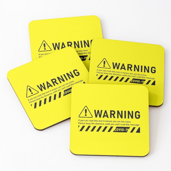 Item preview, Covid-19 Warning designed and sold by bangbangXX.