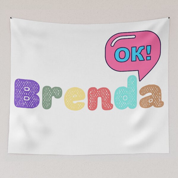 Item preview, Ok Brenda Sticker designed and sold by ItsNikkiArts.