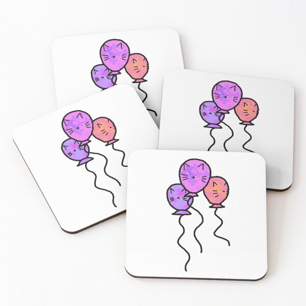 Item preview, Kitty Balloons designed and sold by Catsthetic.
