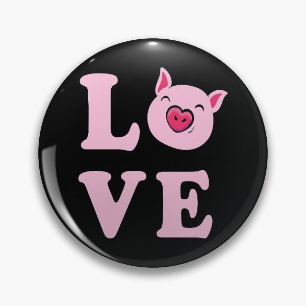 Item preview, I Love Pigs designed and sold by ZEDSOU ⭐⭐⭐⭐⭐.
