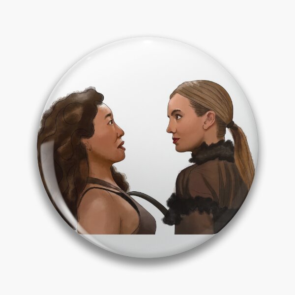 Item preview, Killing Eve - Eve and Villanelle designed and sold by Sinead Ashcroft.