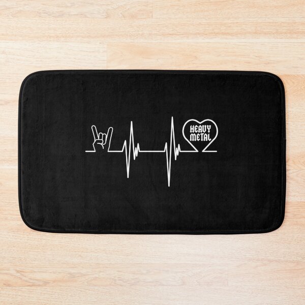 Item preview, Heavy Metal Heartbeat Metalhead designed and sold by playloud.