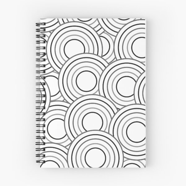 Item preview, white circles with gray medium scale designed and sold by colorofmagic.