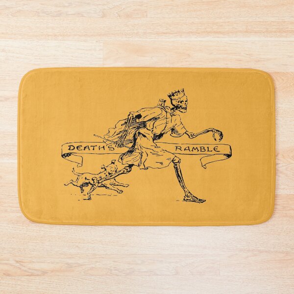 Item preview, Deaths Ramble - Running Skeleton (Full Image) designed and sold by thelittlebat.