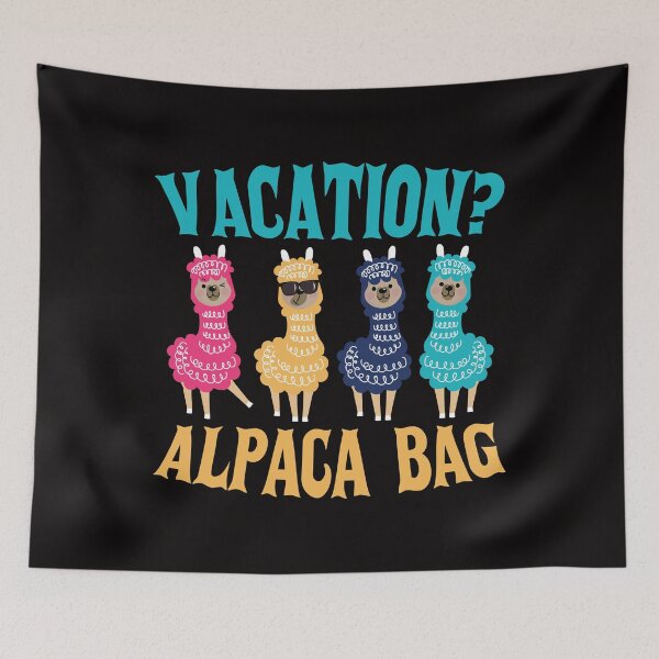 Item preview, Alpaca vacation designed and sold by Imutobi.