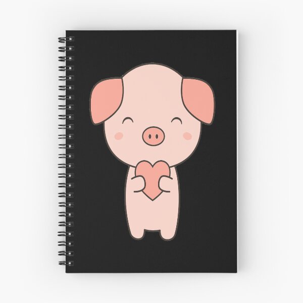 Item preview, Pig With Kawaii Cute Heart designed and sold by ZEDSOU ⭐⭐⭐⭐⭐.