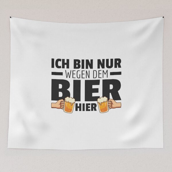 Item preview, Just because of the beer here sayings drinking drinking designed and sold by Team150Designz.