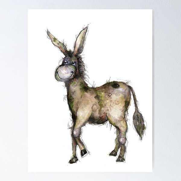 Wonky donkey Poster