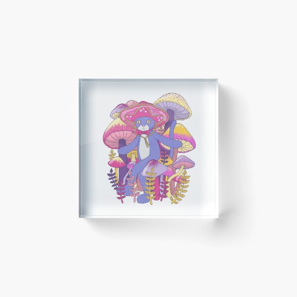 Item preview, Psychedelic cat designed and sold by Astro-Glitter.