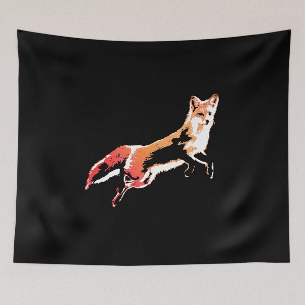 Item preview, Jumping Fox designed and sold by ImaginativeWild.