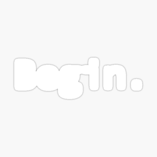 Begin Sticker