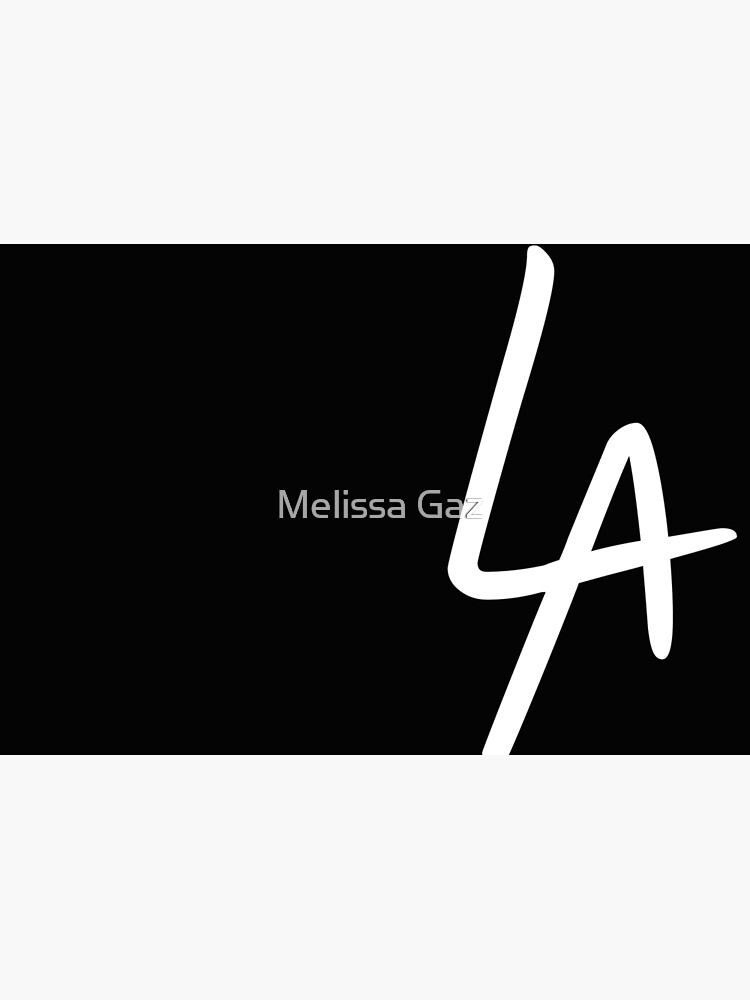 Cool LA Letters - LA Symbol - Los Angeles Apparel - Los Angeles Print - Los  Angeles Gift - LA - California Pin for Sale by Melissa Gaz