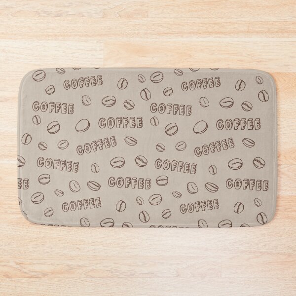 Item preview, Coffee beans on light background pattern design designed and sold by coffeeapparel.