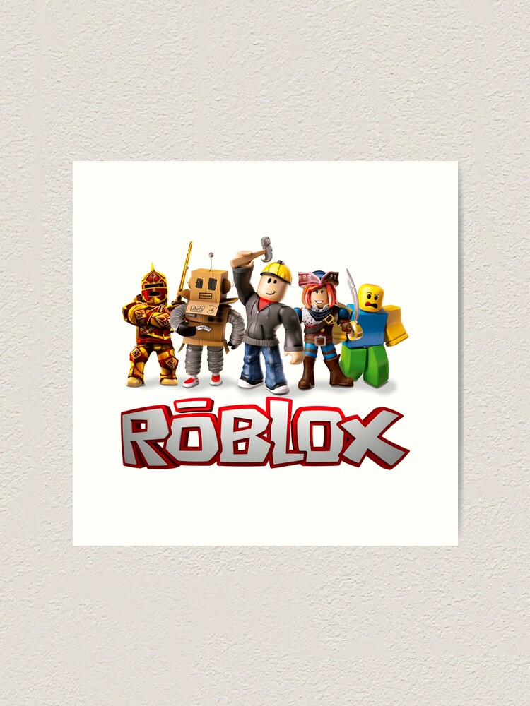 Roblox Gift Items Roblox T Shirt Boys Girls Tee Roblox T Shirt Top Gamer Youtuber Childrens Top Gift Present Art Print By Tarikelhamdi Redbubble - how do i gift items on roblox