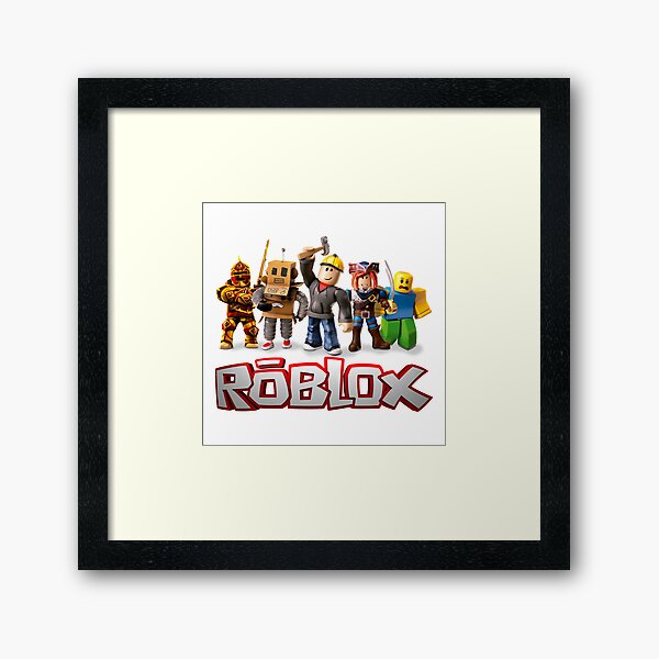 Gamer Girls Wall Art Redbubble - roblox let s play uncle grandpa obby radiojh games youtube