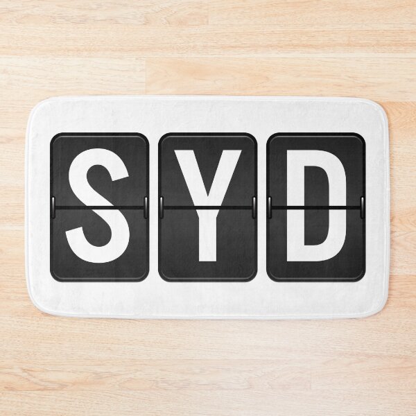 Artikelvorschau, SYD Flughafencode entworfen und verkauft von mattpanta.