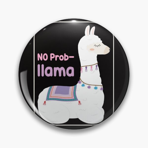 Item preview, No problem llama alpaca designed and sold by Imutobi.