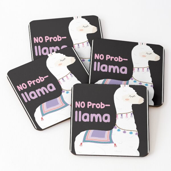 Item preview, No problem llama alpaca designed and sold by Imutobi.