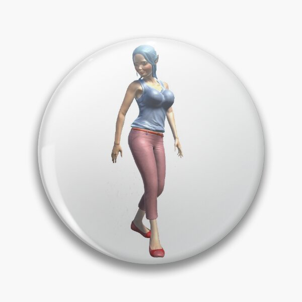 Item preview, Cute Blue-Haired Wood Elf 4 designed and sold by Jason123za.